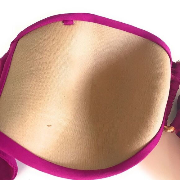 Designer Padded Bandeau Bikini Top - Picture 5 of 5